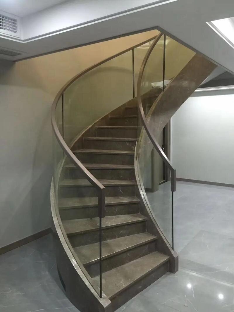 梅州市热弯弧形玻璃夹胶玻璃 - 价格